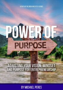 Home 19 Book, michael peres (mikey peres) power of purpose (cover)