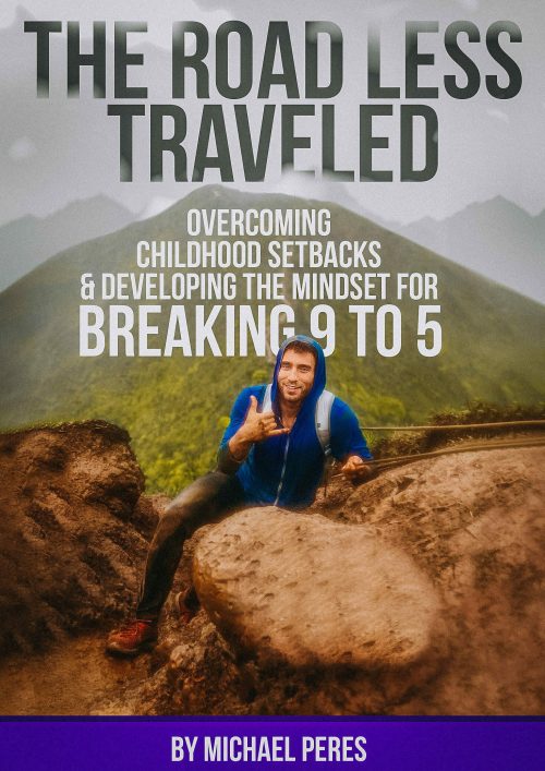 Book, michael peres (mikey peres), the road less traveled (cover)